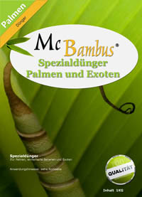 Bambus-Duesseldorf Mc-Bambus Spezialdünger mit Langzeitwirkung für Palmen