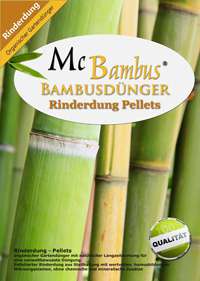 Bambus-Duesseldorf Rinderdung Pellets